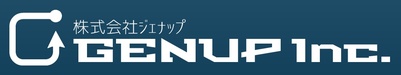 株式会社ジェナップ(GENUP Inc.)ロゴ